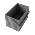 Korb M 25x14x15 cm Omnioffre grau Hachiman