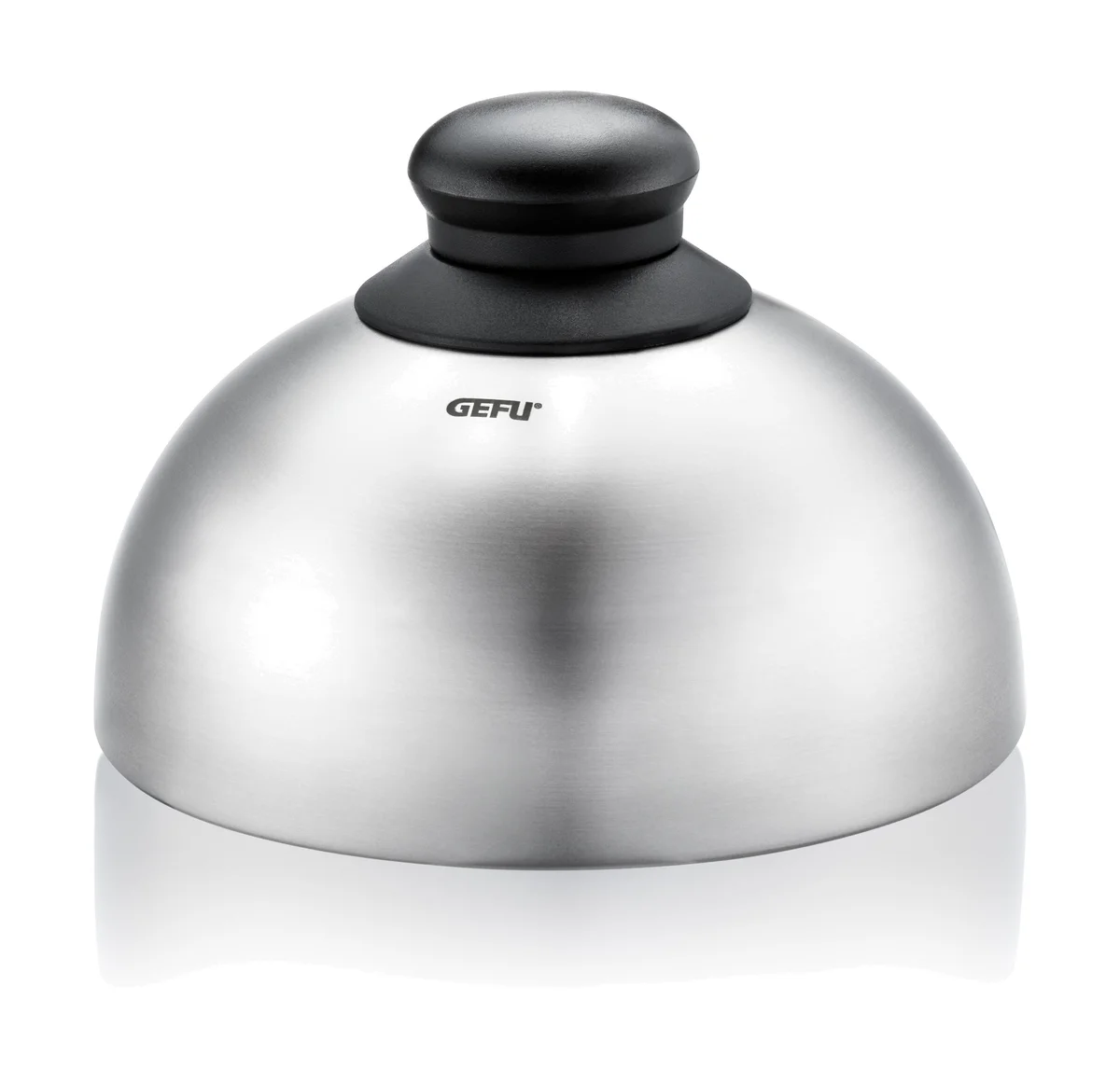 Burger- und Schmelzglocke 15 cm BBQ silber