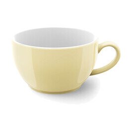 Kaffee/Tee-Tasse 0,25 l Solid Color Vanille Dibbern