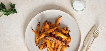 Parmesan-Möhren aus dem Airfryer
