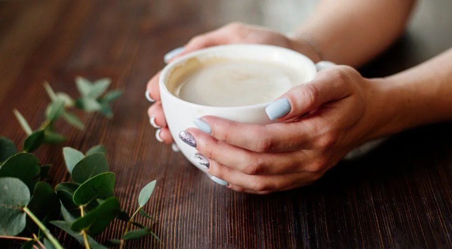 Große Kaffeetasse
