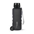 Trinkflasche softtouch mit Sieb 1000ml Midnight Black Gipondi