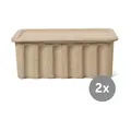 Box 25 cm 2 Stück braun ferm LIVING