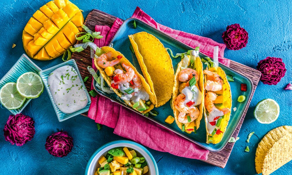 Rezept Tacos de Camarones Buch Fiesta EMF