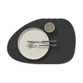 Tischset L 4er-Set Curve Nupo black LINDDNA