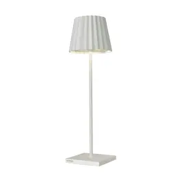 Akku-Tischleuchte 38 cm 2,4 W Troll 2.0 weiß Sompex