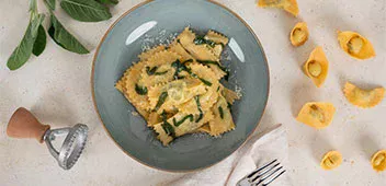 Spinat-Ricotta-Ravioli
