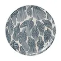 Tablett 38 cm Birds dusty blue Spira of Sweden
