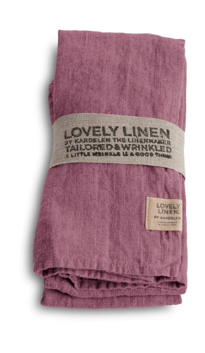 Servietten 45x45 cm Lovely Altrosa