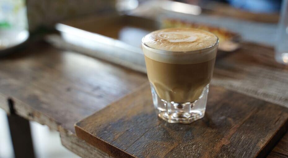 Glas für Cappuccino 