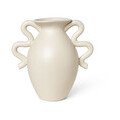 Vase Verso 27cm cream ferm LIVING
