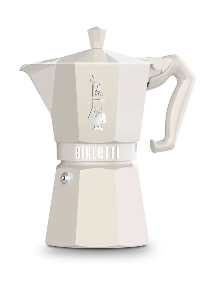 Bialetti Espressokocher 6 Tassen Moka Exclusive Cream