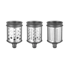 Raspel- und Reibe-Set 3-tlg. zu Gemüseschneider 5KSMVSA edelstahl KitchenAid