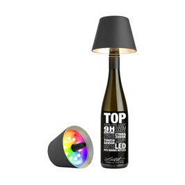 LED-Leuchte 11 cm 1,3 W Top 2.0 anthrazit mit RGB-Farbwechsel  Sompex