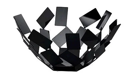 Obstschale La Stanza dello Scirocco 27 cm schwarz