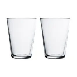 Trinkglas 2er-Set 0,4 l Kartio Klar Iittala