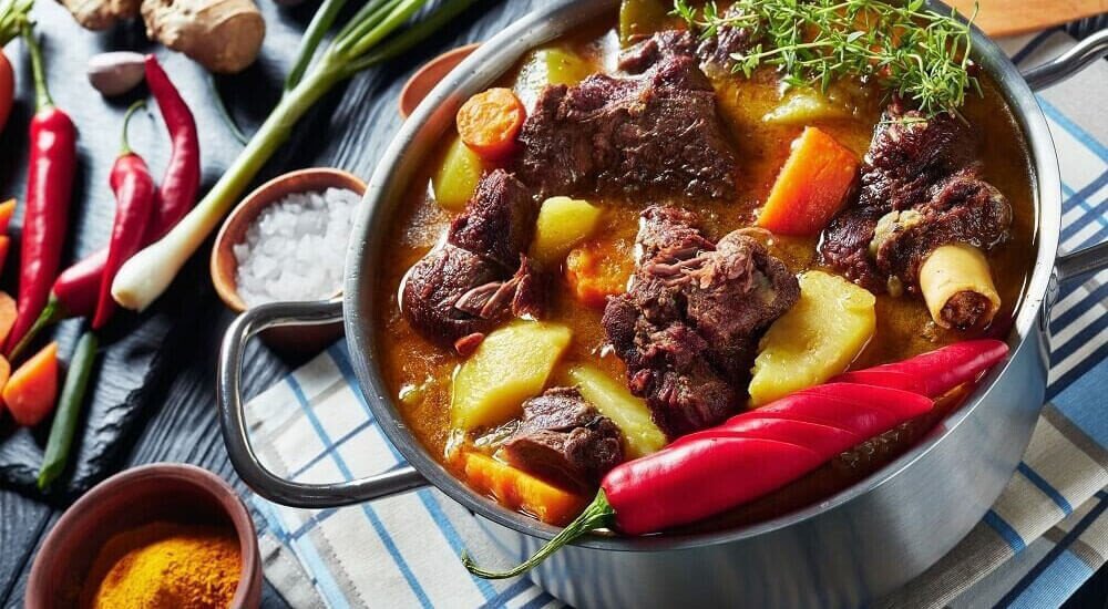 Fleisch im Topf