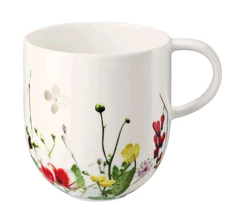 Becher m. Henkel Brillance Fleurs Sauvages