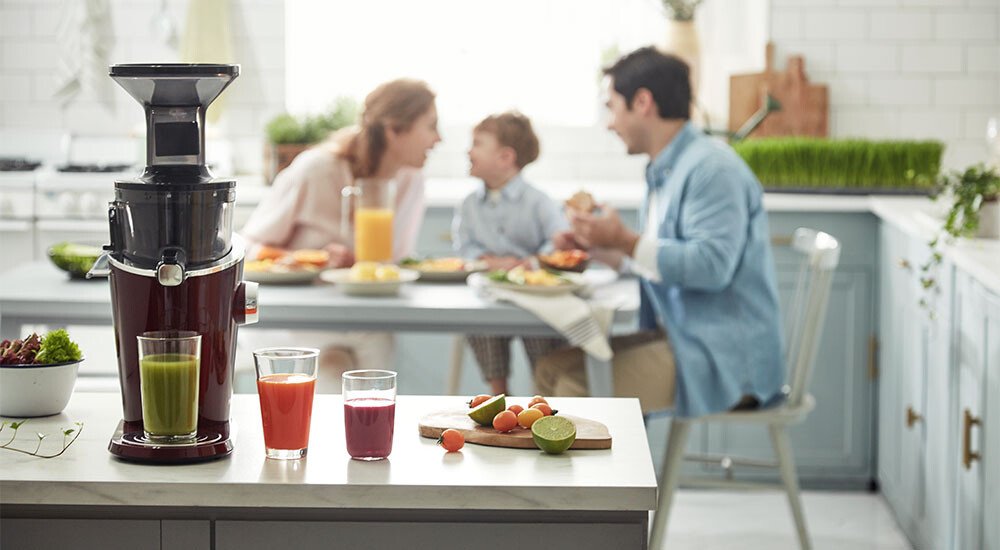 hurom-entsafter-kueche