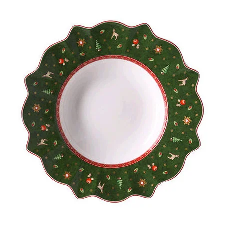 Suppenteller grün 26 cm Toys Delight