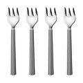 Kuchengabel 4er-Set Bernadotte Edelstahl glänzend Georg Jensen