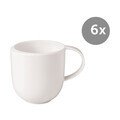 Becher mit Henkel NewMoon weiß 6-tlg. Villeroy & Boch