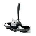 Katzennapf schwarz Tigrito Alessi