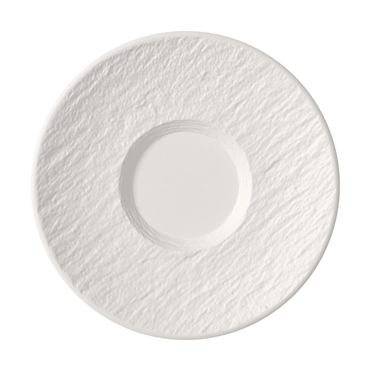 Kaffee-Untertasse 15 cm Manufacture Rock blanc