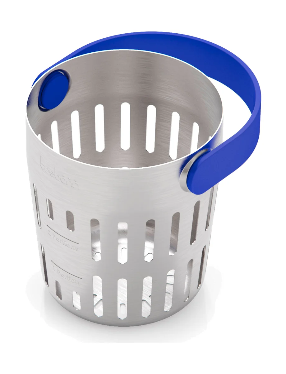 Garkörbchen 13 cm Cookin’Pod Pro blau