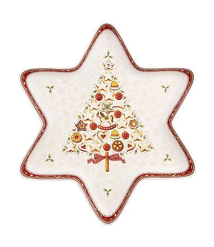 Sternschale 37,5x33cm groß Winter Bakery Delight