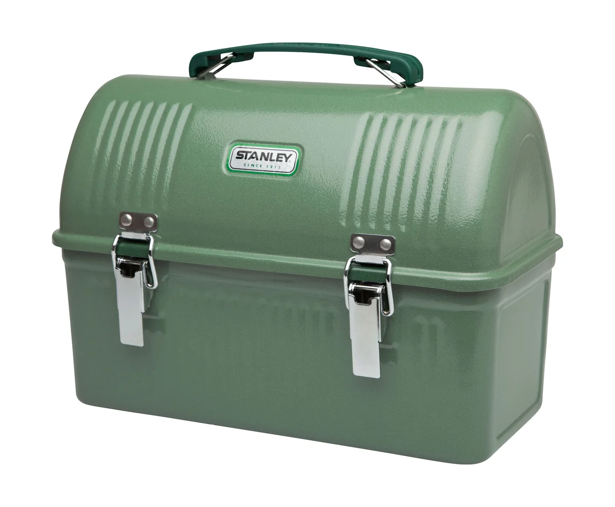 Lunchbox 9,5 l Classic Hammertone Green