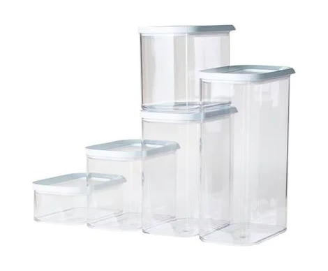 Vorratsdosen-Starter-Set 5-tlg. Modula Weiß