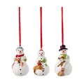 Ornamente Schneemänner 3-tlg. Nostalgic Ornaments Villeroy & Boch