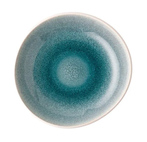 Teller tief 22 cm Junto Aquamarine