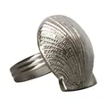 Serviettenring Muschel 4 cm silber Byon