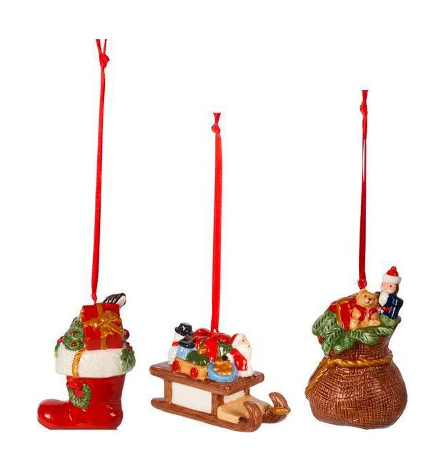 Ornamente Geschenke 3tlg. Nostalgic Ornaments