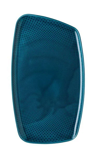 Platte 36x21 cm Junto Ocean Blue