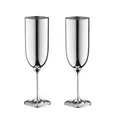 Champagnerkelch-Set 2-tlg Dante 90 g versilbert Robbe & Berking