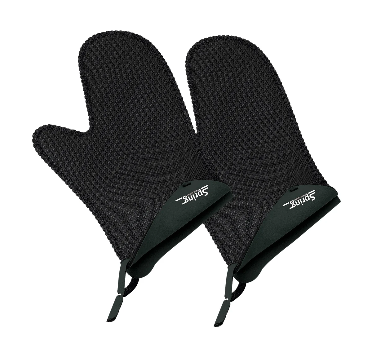 Handschuh kurz 2er-Set Grips schwarz