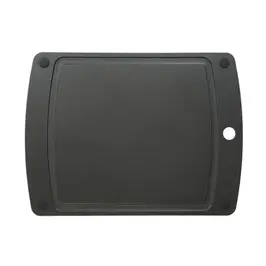 Schneidebrett Gourmet Gripper schwarz 37x27,5x0,6cm Jade