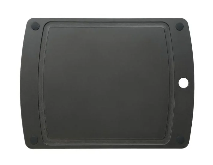 Schneidebrett Gourmet Gripper schwarz 37x27,5x0,6cm