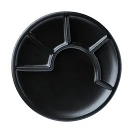 Fondue-Teller 23 cm schwarz Spring
