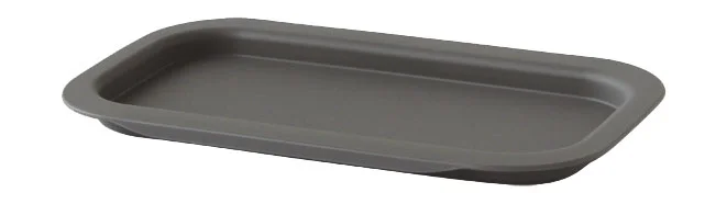 Tablett/Deckel S 29x17x2 cm Cestino grau