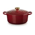 Bräter mit Deckel 24 cm Signature Rhone Le Creuset