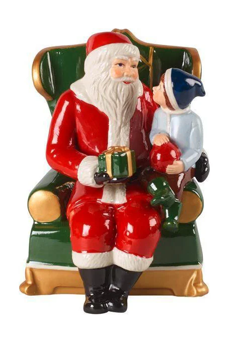 Christmas Toys Santa auf Sessel 10x10x15 cm