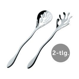 Salatbesteck 2-tlg. Mediterraneo Edelstahl poliert Alessi