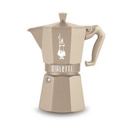 Espressokocher Moka Express Exclusive Induktion 6 Tassen 270 ml creme Bialetti