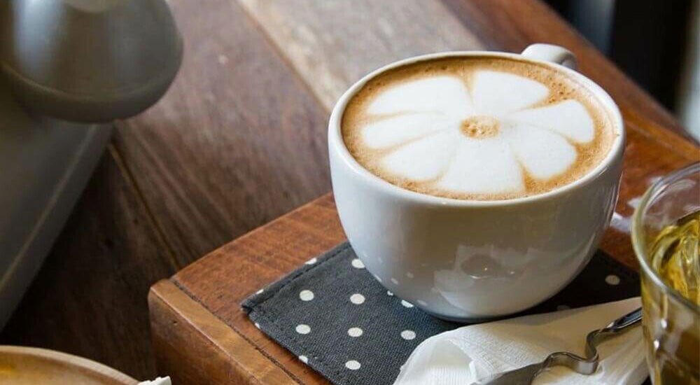 Cappucinotasse-weiss