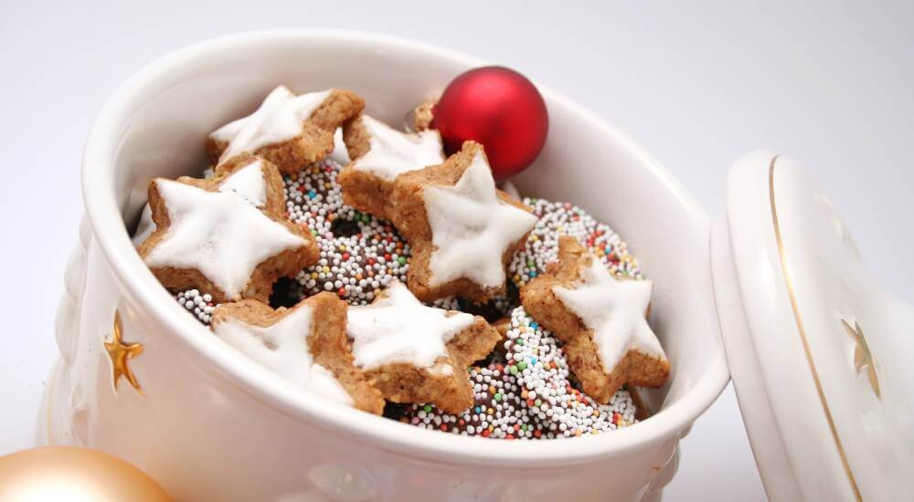 Keksdose für Weihnachten