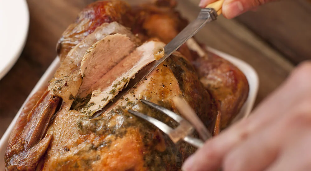 Messer zum Fleisch zerlegen